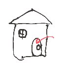 あきゃ の絵: どあ