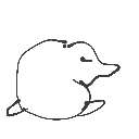 ザクロ の絵: らっこ