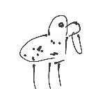 あいと の絵: だちょう