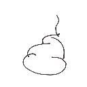 とうてき の絵: うんこ