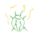 こた の絵: かめむし