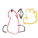 かずき の絵: しこしこ