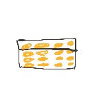 てん の絵: そろばんこま