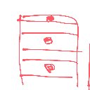 ゆーた の絵: たんす